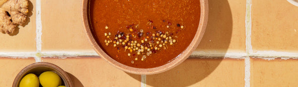 Moroccan Heirloom Tomato Soup