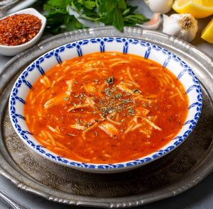 Heirloom Tomato Noodle Soup