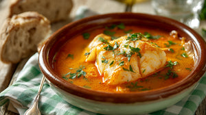 Heirloom Tomato-Poached Fish