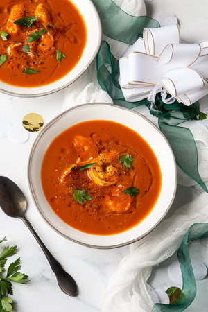 Tomato Seafood Bisque-Tomato Bliss