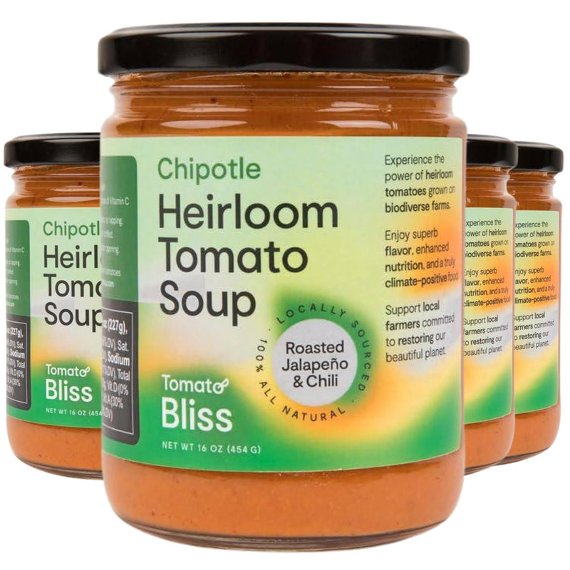 Chipotle Heirloom Tomato Soup 4-Pack - Tomato Bliss