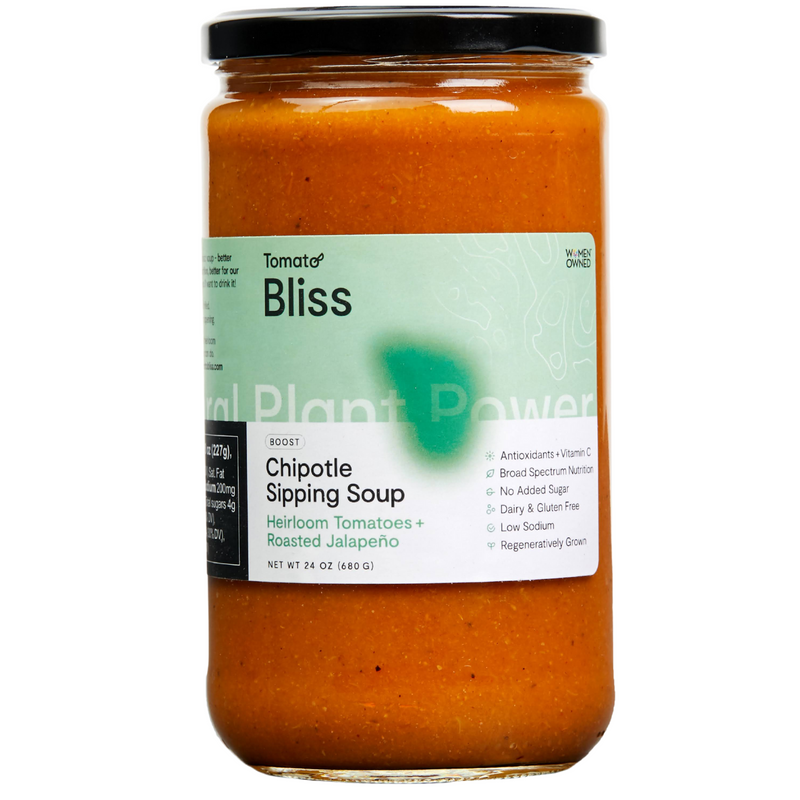 Heirloom Tomato Sipping Soups - Tomato Bliss